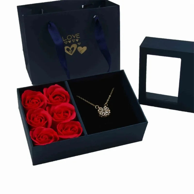 Eternal Rose Jewelry Box